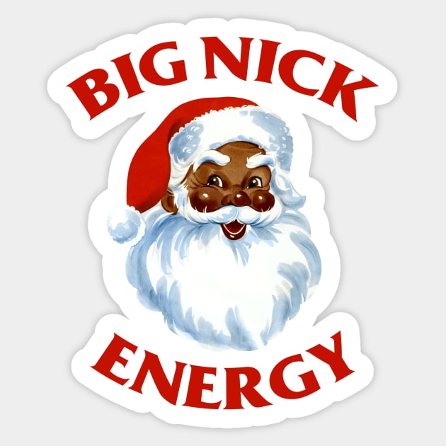 Big Nick Energy Sticker by Scum & Villainy